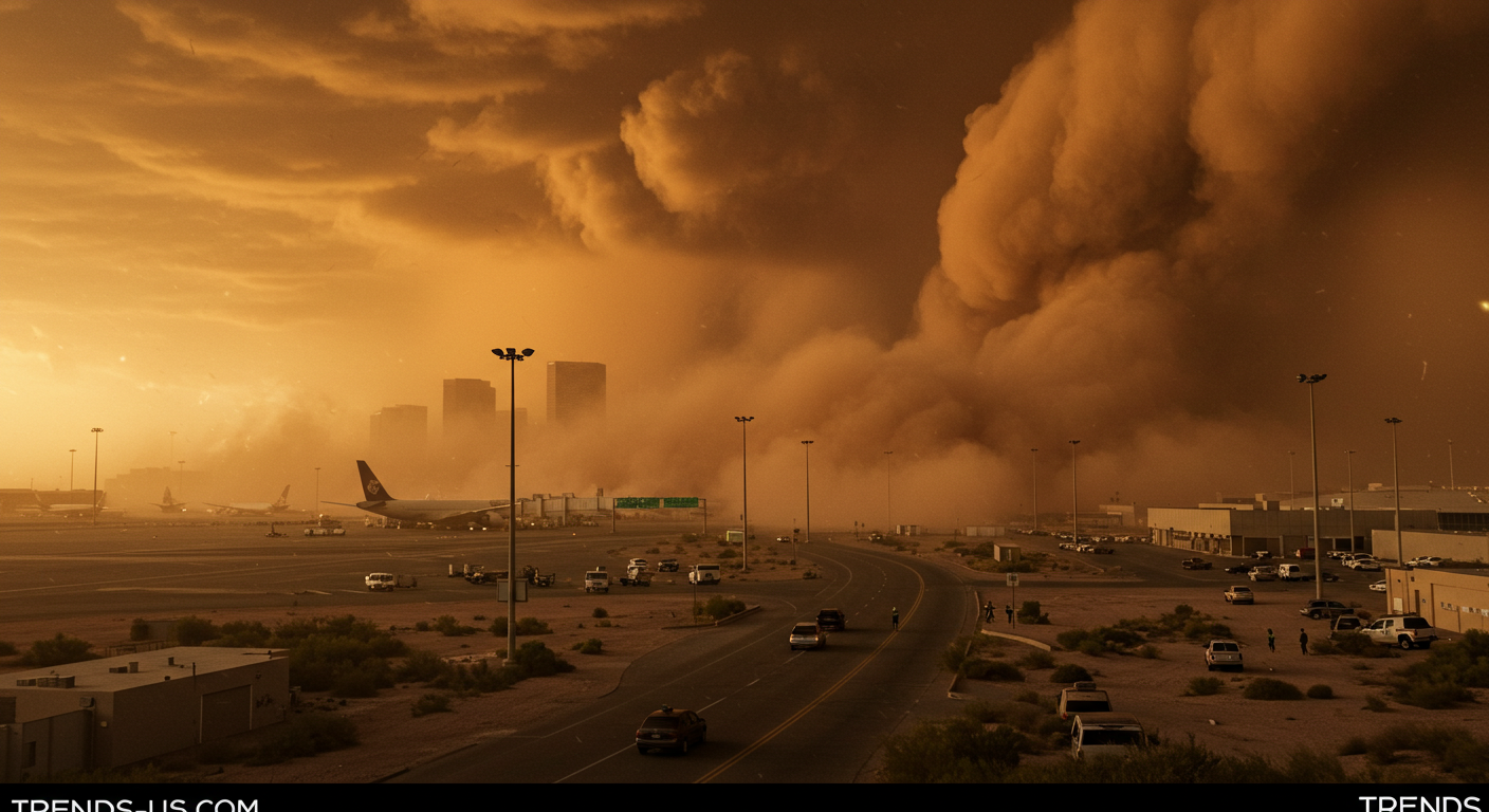 Haboob Hits Arizona 2025: The Wall of Dust Disrupting Phoenix Flights and Power
